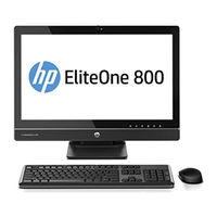 HP ProOne 600 G1 All-in-One Guía De Hardware