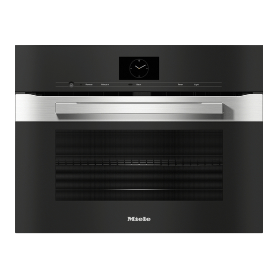 Miele H 7640 BM Instrucciones De Manejo Y Montaje