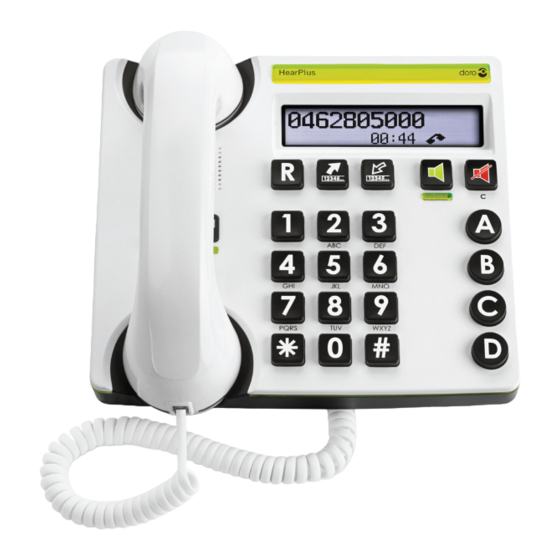 Doro HearPlus 317ci Manual Del Usuario
