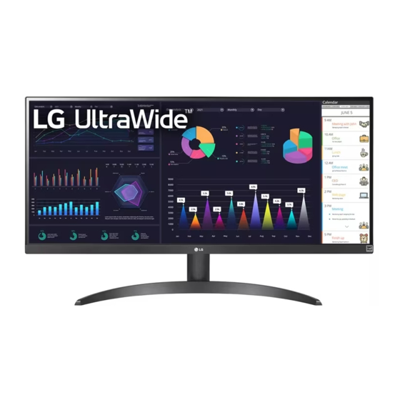 LG 29WQ500 Manuales