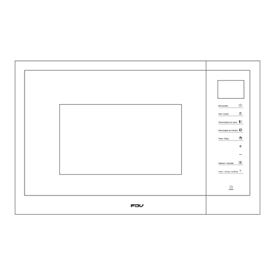 Kitchen Center FDV PRESTIGE 13482 Manual De Uso