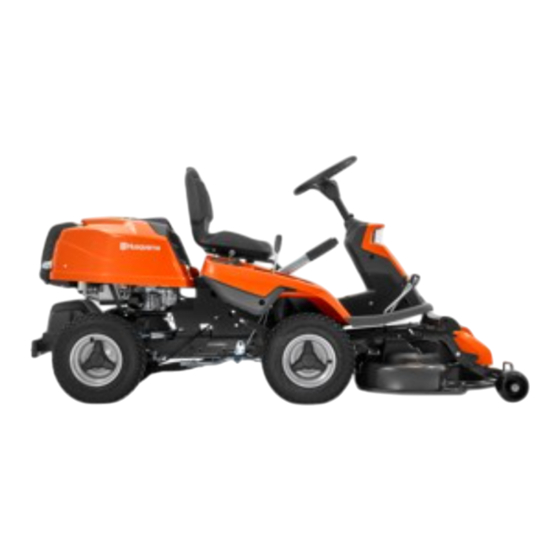 Husqvarna R 322TX AWD Manual Del Usuario