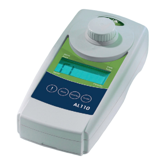 Aqualytic AL 110 Manual De Uso