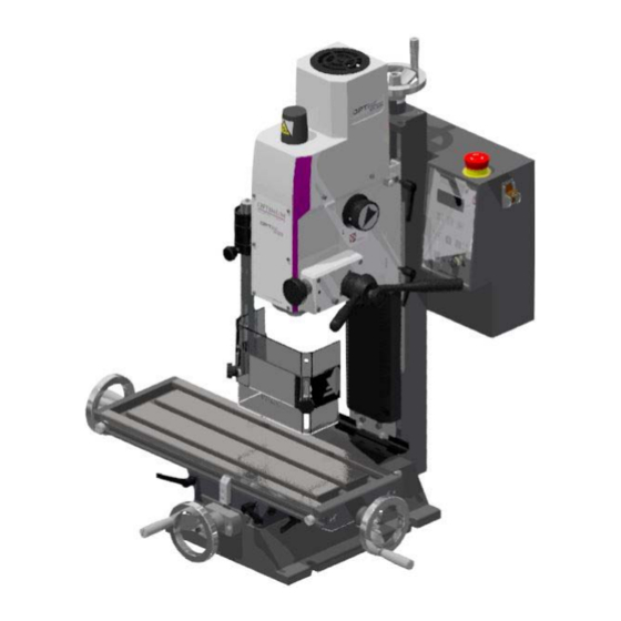 Optimum OPTImill MH 20V Manual De Instrucciones