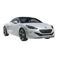 PEUGEOT RCZ 2013 Guía De Utilización