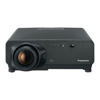 Panasonic PT-DW7000E Manual De Instrucciones