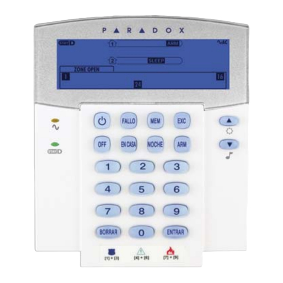 Paradox Esprit E55 Manuales