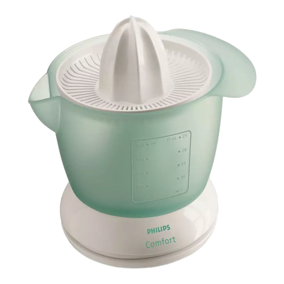 Philips HR2739/70 Manual De Instrucciones