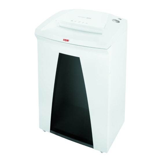 HSM SECURIO B32 Instrucciones De Servicio