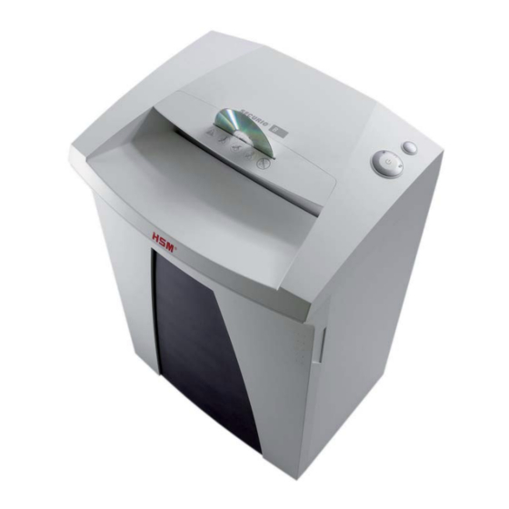 HSM SECURIO B32 Instrucciones De Servicio