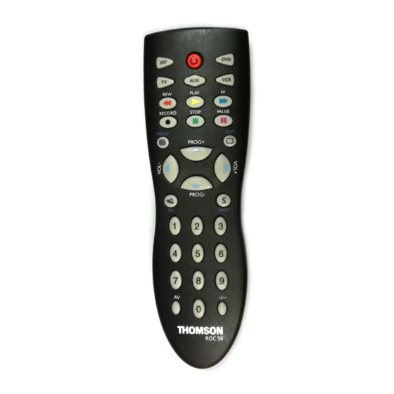 THOMSON ROC 56 Manual Del Usuario
