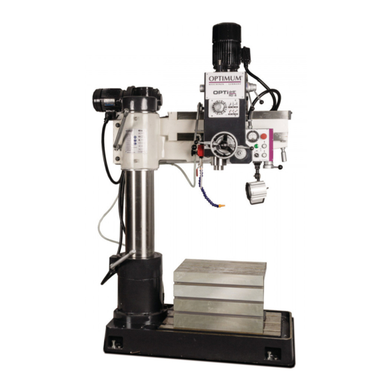 Optimum OPTIdrill RD 4 Manuales