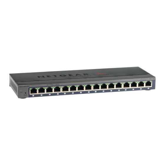 NETGEAR ProSafe Plus GS116E Guia De Instalacion