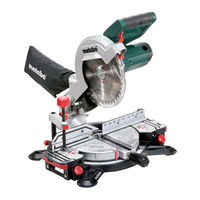 Metabo KS 216 M Lasercut Manual De Instrucciones Original