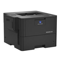 Konica Minolta bizhub 5000i Manual Del Operador