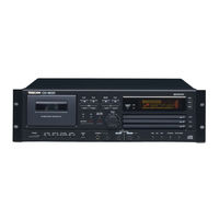 Teac TASCAM CD-A630 Manual Del Usuario