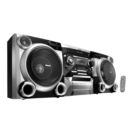 Philips FWM377 Guia De Inicio Rapido