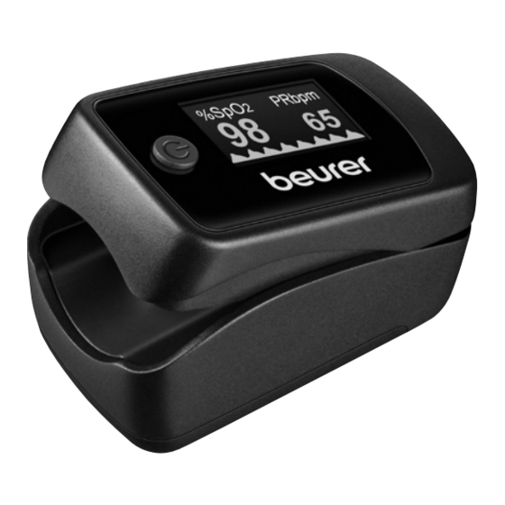 Beurer PO 45 Guia De Inicio Rapido