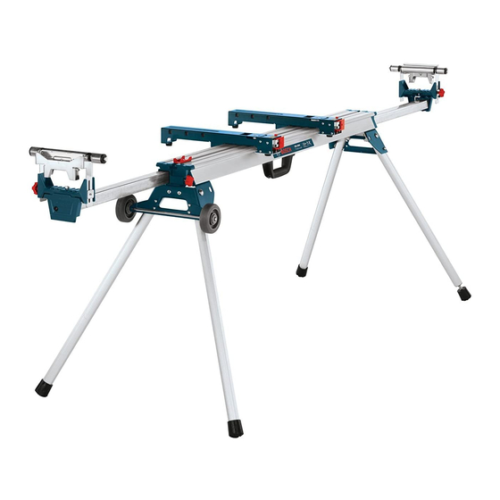 Bosch GTA3800 Instrucciones De Funcionamiento Y Seguridad