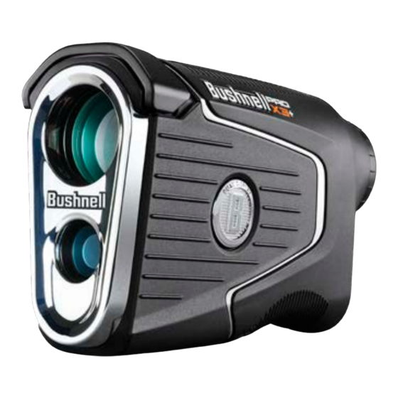 Bushnell PRO X3+ Guia De Inicio Rapido