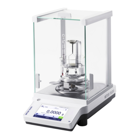 Mettler Toledo ME-T Manual De Referencia