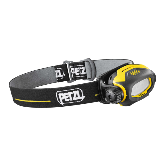 Petzl PIXA 1 Manual De Instrucciones
