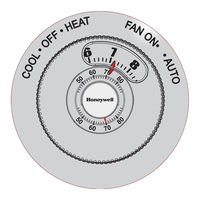 Honeywell CT87N Easy-To-See Manual De Uso