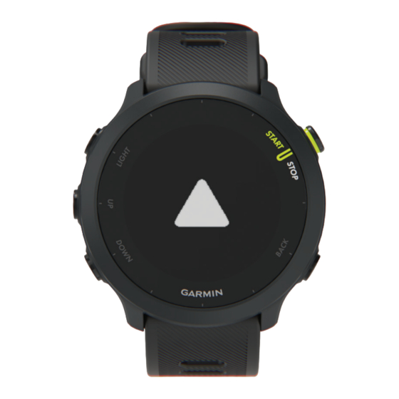 Garmin FORERUNNER 55 Manual De Usuario