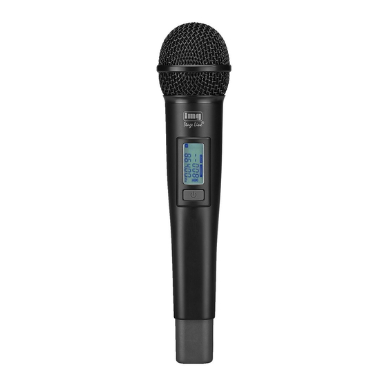 Monacor IMG STAGELINE TXS-81HT Manual Del Usuario