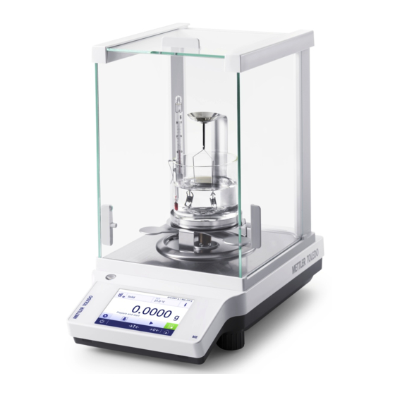 Mettler Toledo ME-T Manual De Usuario