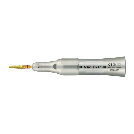 NSK FX65 Manual Del Operador
