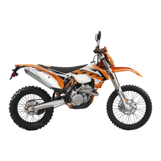 KTM 350 EXC-F EU 2015 Manual De Instrucciones