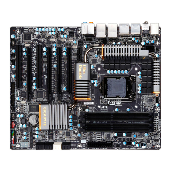 Gigabyte GA-P67A-UD7 Manual De Usuario