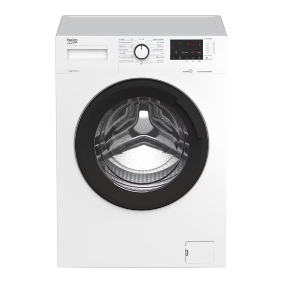 Beko WTA 8612 XSWR Manuales