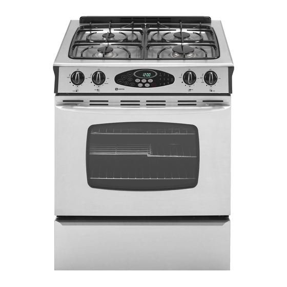 Maytag MGS5875BDS Guía De Uso Y Cuidado