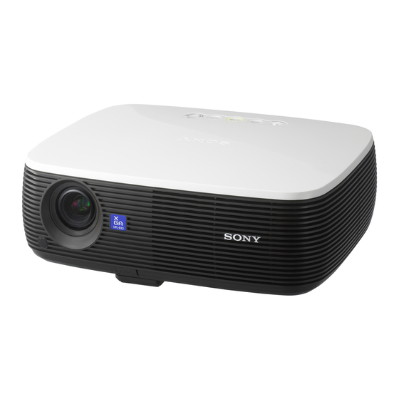 Sony VPL-ES3 Manual De Instrucciones