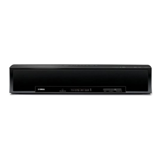 Yamaha YSP-600 Manual De Instrucciones