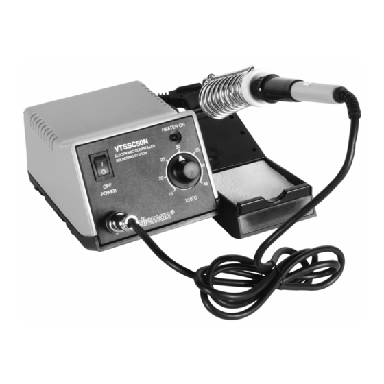 Velleman VTSSC50N Manual Del Usuario