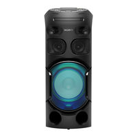 Sony MHC-V41D Manual De Instrucciones
