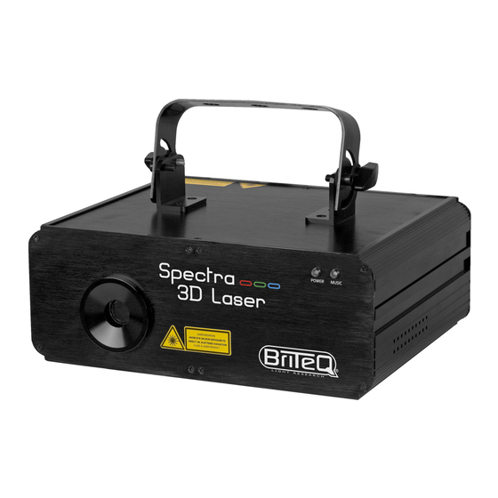 Briteq Spectra 3D Laser Manuales