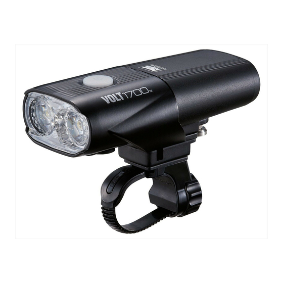 Cateye VOLT1700 Manual
