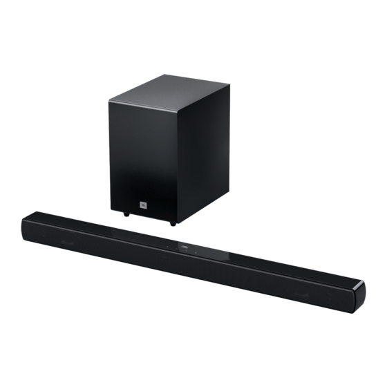Harman JBL CINEMA SB270 Guia De Inicio Rapido