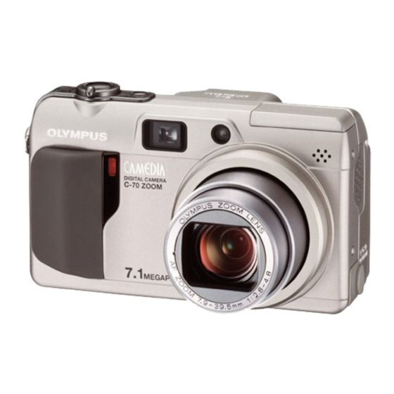 Olympus CAMEDIA C-7000 ZOOM Manual Básico