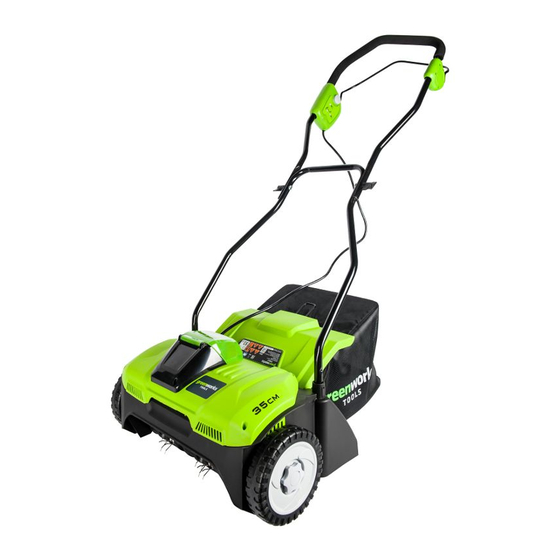 GreenWorks Tools 2504807 Manuales