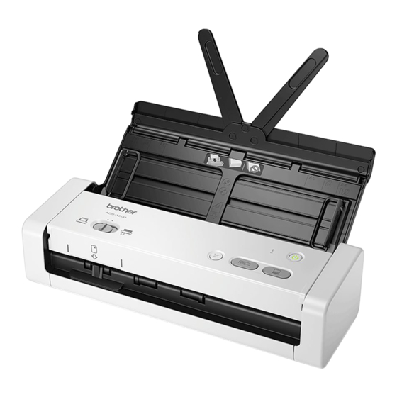 Brother ADS-1200 Guía De Configuración Rápida