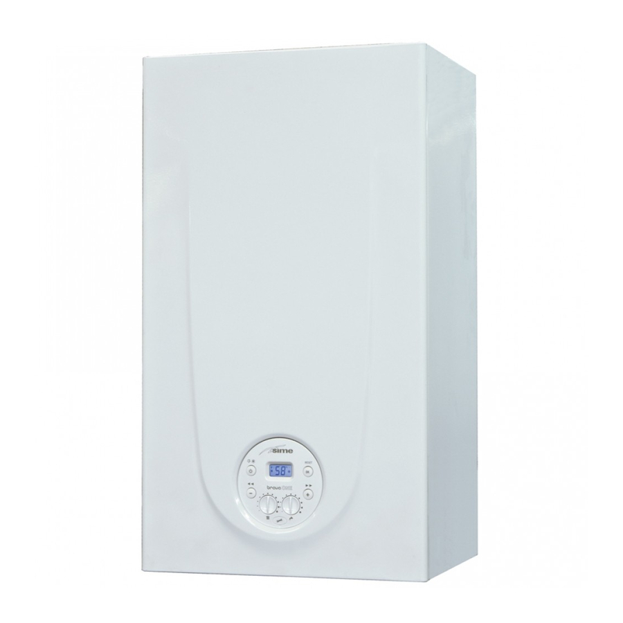 Sime Brava One BF Manual De Instalación Y Mantenimiento