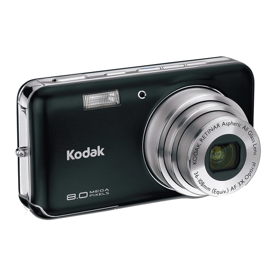 Kodak EasyShare V803 Manual Del Usuario