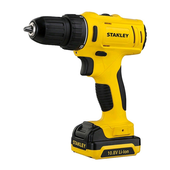 Stanley SCD12 Manual De Instrucciones