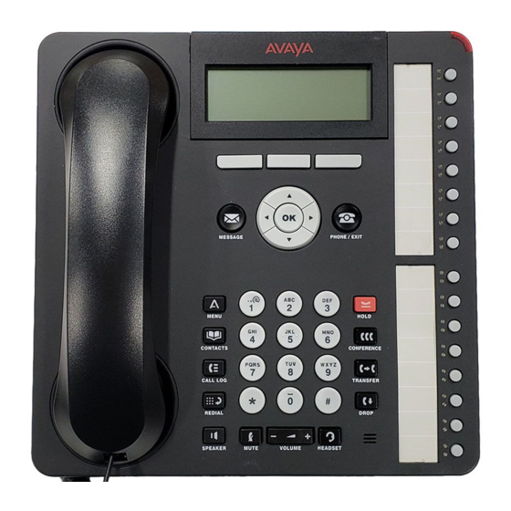Avaya IP Office Manual Del Usuario