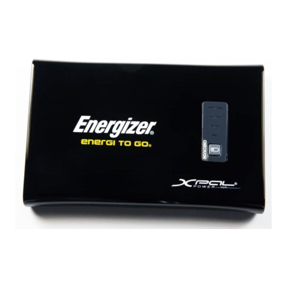 Energizer XP4000 Manual Del Usuario